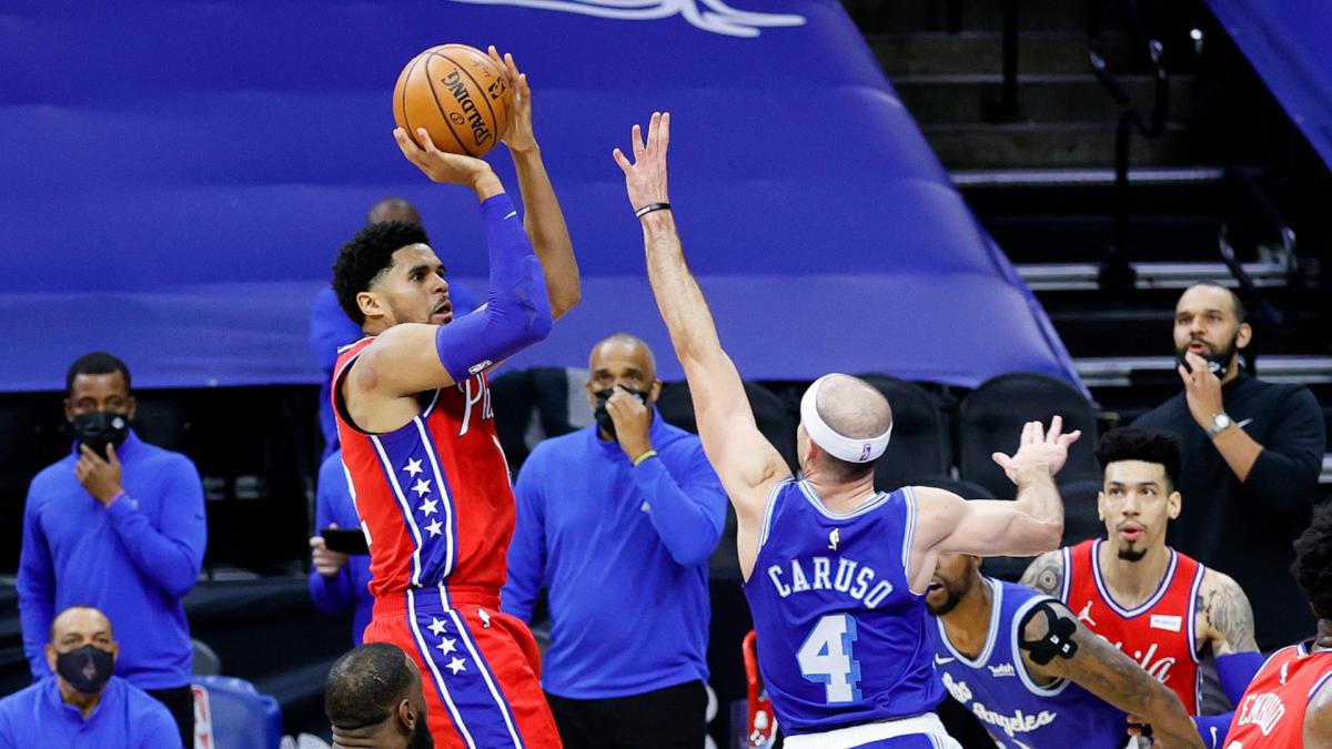 Xem trực tiếp bóng rổ NBA ngày 26/3: Los Angeles Lakers vs Philadelphia 76ers (9h00) - Ảnh 1