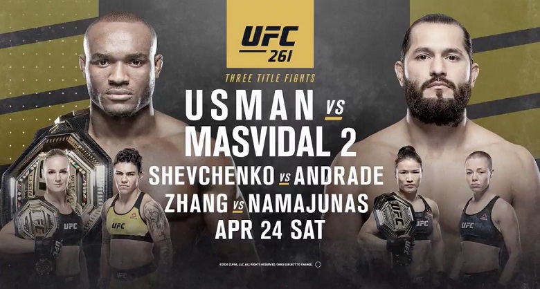 UFC 261: Khán giả đến xem tự chịu trách nhiệm nếu chết vì nhiễm COVID! - Ảnh 2