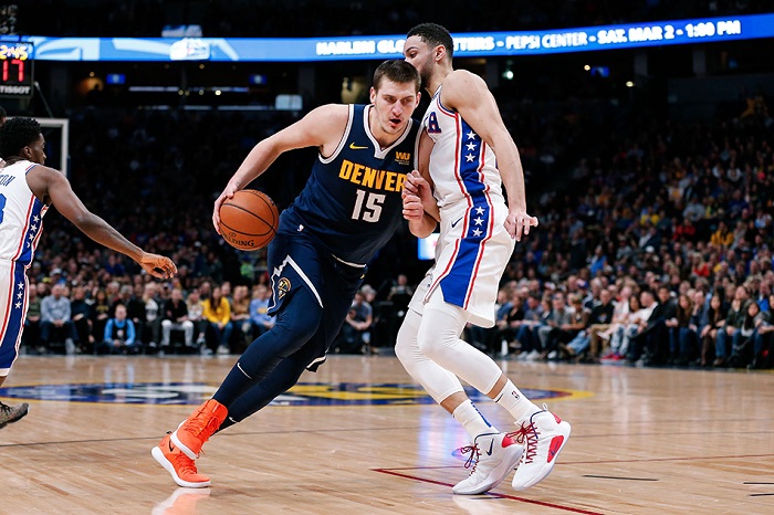 Lịch thi đấu bóng rổ NBA ngày 31/03: Denver Nuggets vs Philadelphia 76ers - Trận cầu nảy lửa - Ảnh 1