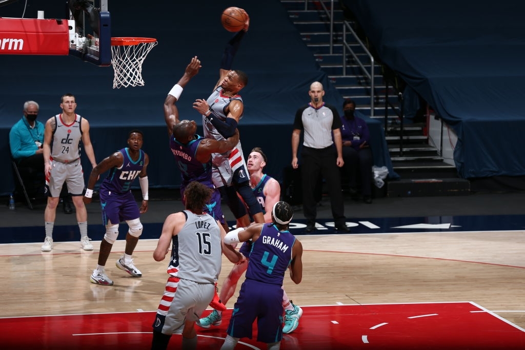 Russell Westbrook với triple-double cũng không thể hóa phép giúp Washington Wizards giành chiến thắng - Ảnh 1