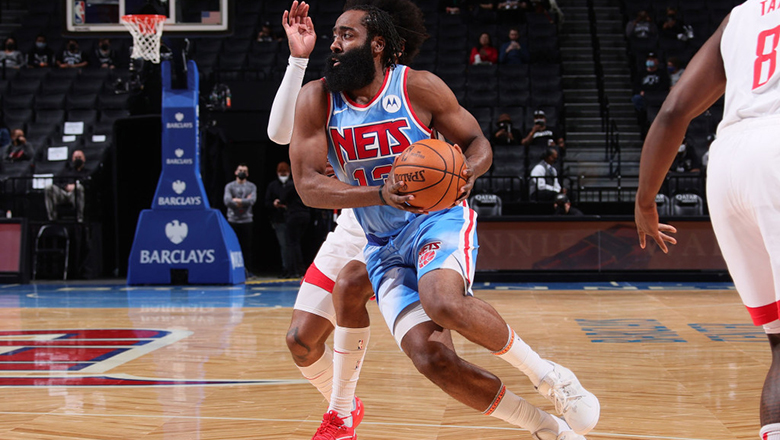 James Harden rời sân ngay giữa trận Rockets vs Nets vì chấn thương - Ảnh 1