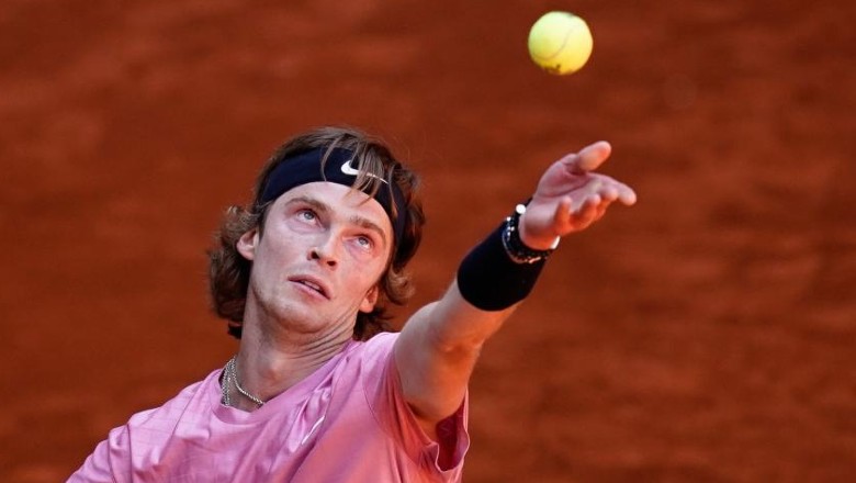 Kết quả tennis hôm nay 5/5: Madrid Open 2021 - Rublev thắng nhọc nhằn, Barty vào tứ kết - Ảnh 1