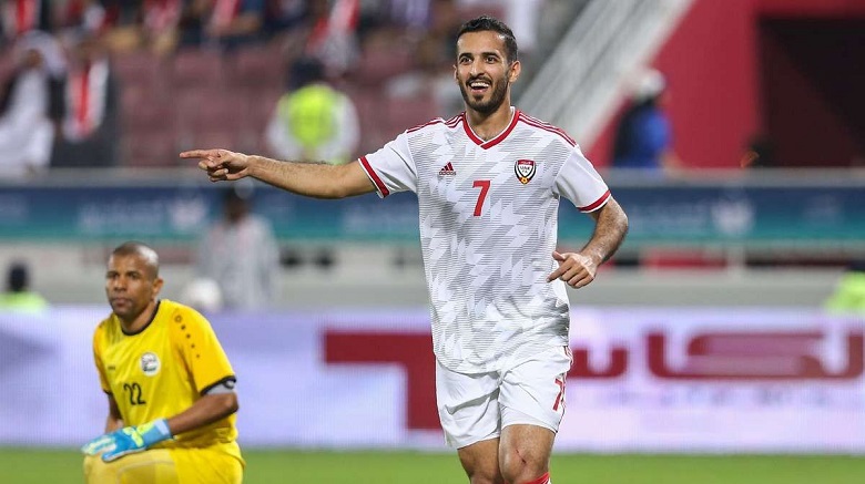 Ali Mabkhout là vua phá lưới giải VĐQG UAE mùa vừa rồi