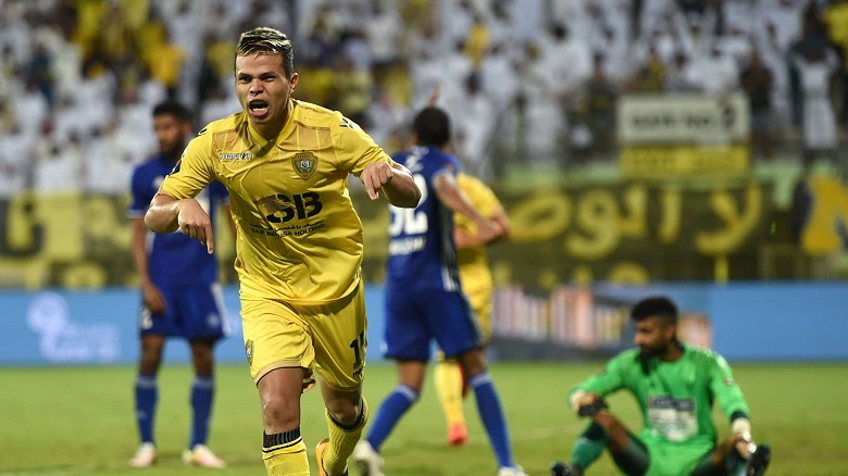 Fabio de Lima xếp ngay sau Ali Mabkhout trong danh sách ghi bàn ở giải VĐQG
