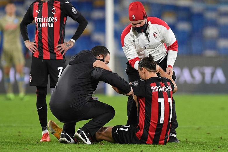 Ibra cần 6 tuần để hồi phục chấn thương