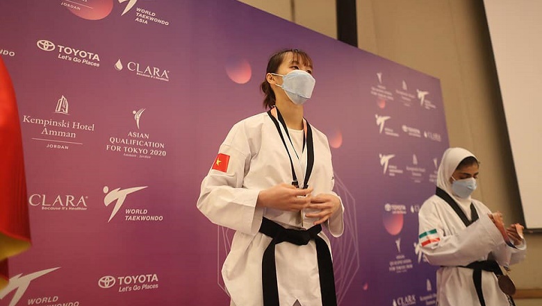 Trương Thị Kim Tuyền giành vé tham dự Olympic cho Teakwondo Việt Nam - Ảnh 1