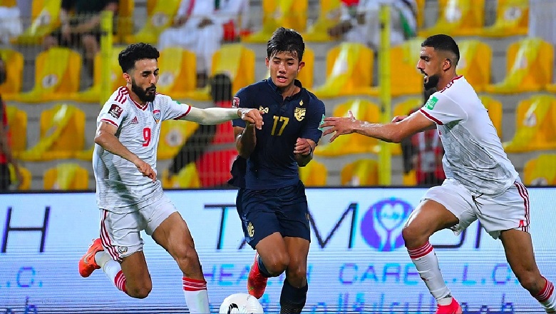 Thua tan nát trước UAE, Thái Lan gần như hết cửa đi tiếp ở vòng loại World  Cup