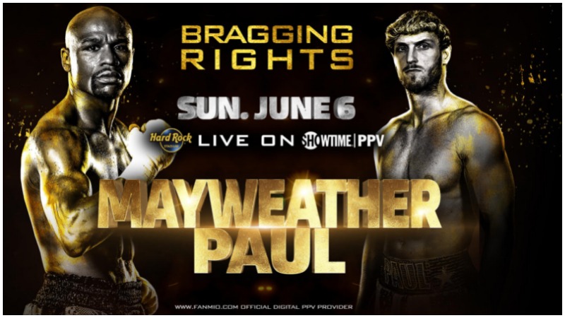 Trận đấu giữa Floyd Mayweather và Logan Paul đạt 1 triệu lượt xem trực tiếp - Ảnh 1