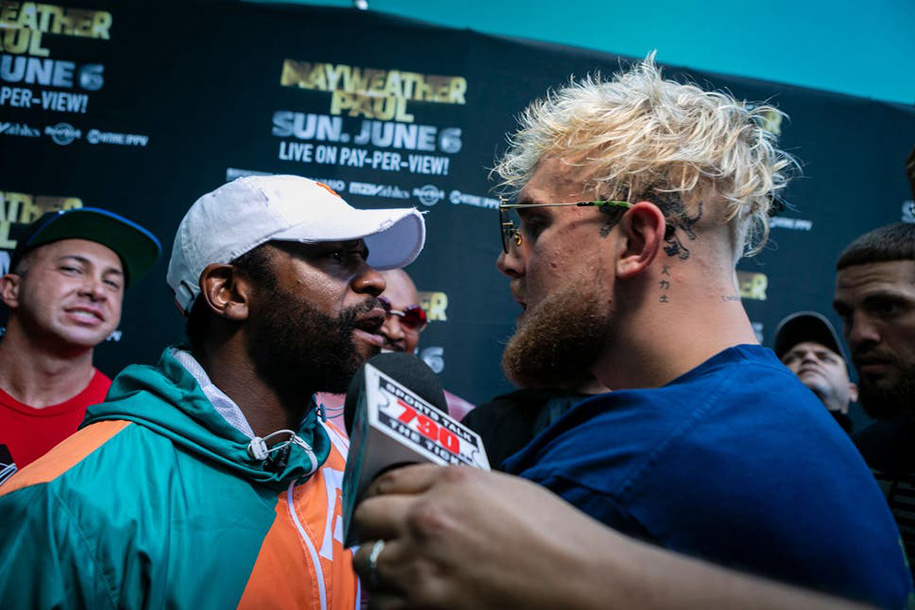 Floyd Mayweather sẵn sàng so găng với Jake Paul với một điều kiện - Ảnh 1