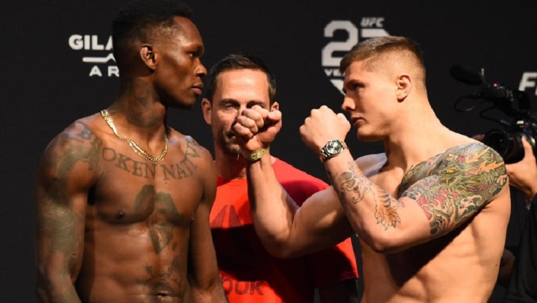 Israel Adesanya và Marvin Vettori đụng đầu tại khách sạn trước khi thượng đài UFC 263 - Ảnh 1