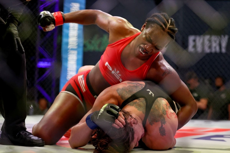 Nữ vương Boxing giành chiến thắng đầu tiên trên võ đài MMA - Ảnh 2
