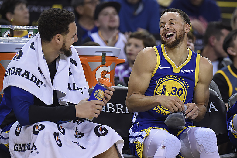 NHM Golden State Warriors mừng rỡ với sự hồi phục của Klay Thompson - Ảnh 1