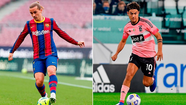 Tin chuyển nhượng sáng 21/7: PSG đàm phán mua Pogba, Barca gạ đổi Griezmann lấy Dybala - Ảnh 1