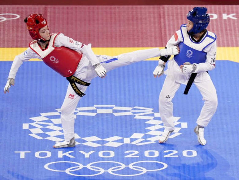Taekwondo Olympic 2021: Kim Tuyền thua knock-out, hụt tấm HCĐ - Ảnh 1