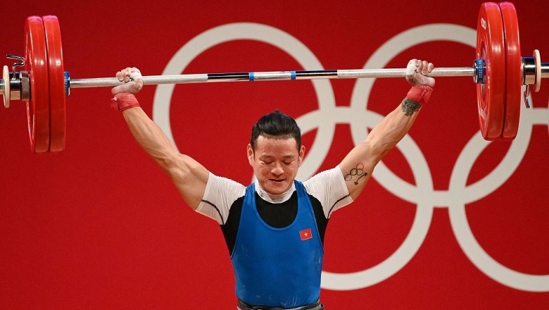 Cử tạ Olympic Tokyo 2021: Thạch Kim Tuấn thất bại ở nội dung 61kg nam - Ảnh 1
