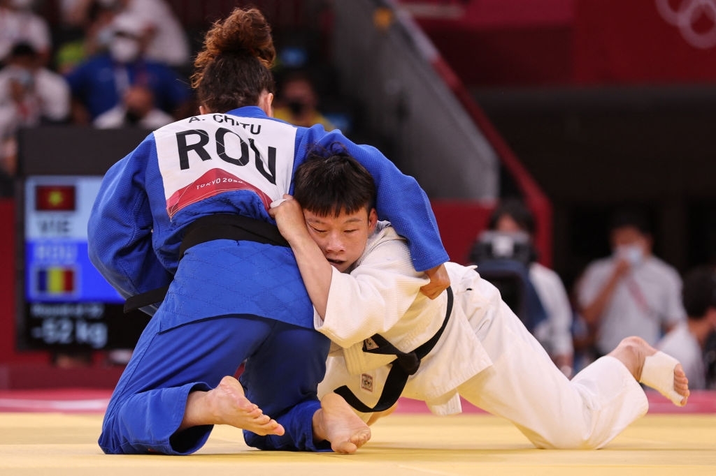Judo Olympic Tokyo 2021: Thanh Thủy thua cựu vô địch châu Âu trong 2 phút - Ảnh 2