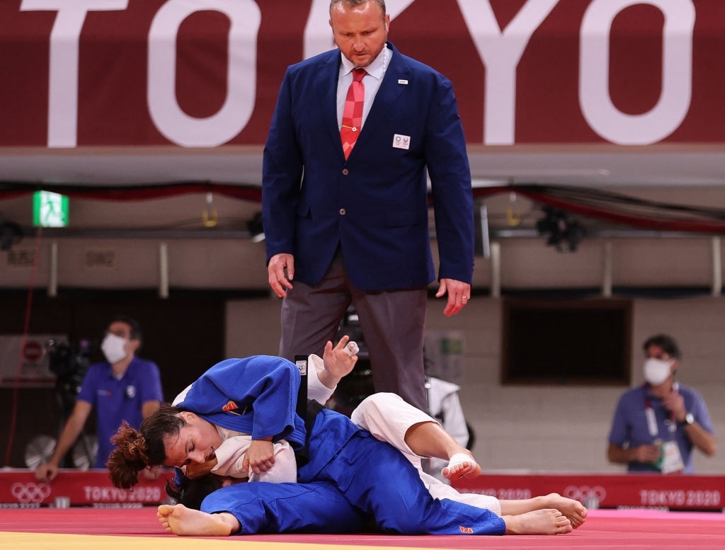 Judo Olympic Tokyo 2021: Thanh Thủy thua cựu vô địch châu Âu trong 2 phút - Ảnh 4