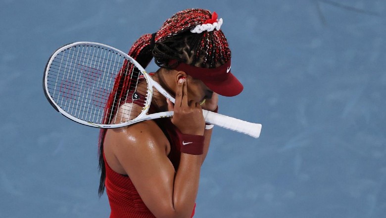 Naomi Osaka mắt đẫm lệ sau thất bại ở Olympic: ‘Tôi thua vì quá áp lực’ - Ảnh 1