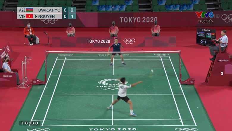 TRỰC TIẾP Cầu lông Olympic Tokyo 2021: NGUYỄN TIẾN MINH dẫn trước 2 điểm - Ảnh 4