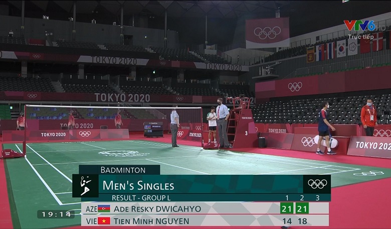 TRỰC TIẾP Cầu lông Olympic Tokyo 2021: NGUYỄN TIẾN MINH nhận thất bại trước Dwicahyo - Ảnh 18