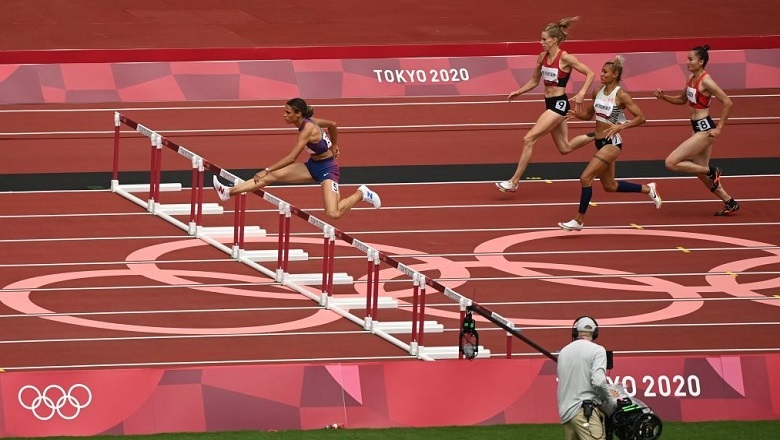 Điền kinh Olympic Tokyo 2021: Quách Thị Lan mãn nguyện vì được so tài cùng thần tượng - Ảnh 1