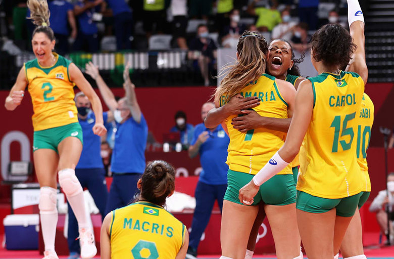 Bán kết bóng chuyền nữ Olympic Tokyo 2021: Hàn Quốc vs Brazil - Bất ngờ nào cho Châu Á - Ảnh 1
