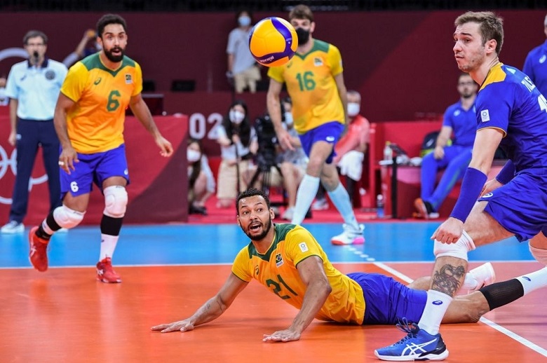 Bóng chuyền nam Olympic Tokyo 2021: Thua Argentina, Brazil tay trắng rời Nhật Bản - Ảnh 1
