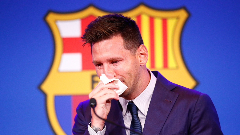 TRỰC TIẾP: Lionel Messi họp báo chia tay Barcelona - Ảnh 5