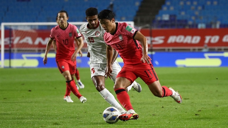 TRỰC TIẾP Hàn Quốc 0-0 Lebanon: Son Heung Min vắng mặt, hàng công lạ lẫm - Ảnh 3