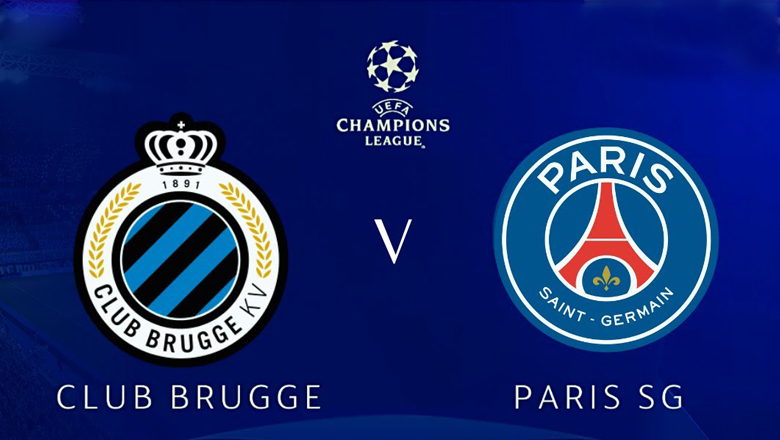 Trận Club Brugge vs PSG ai kèo trên, chấp mấy trái? - Ảnh 1