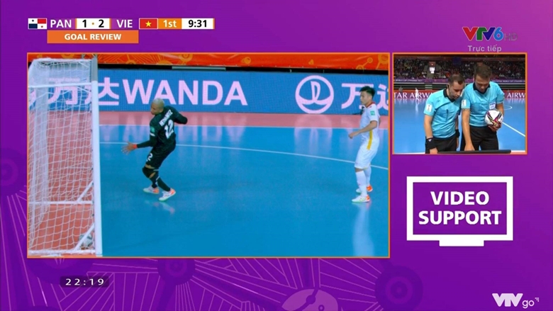 Vì sao trọng tài không công nhận bàn thắng cho ĐT futsal Việt Nam, kể cả khi sử dụng VS - Ảnh 1