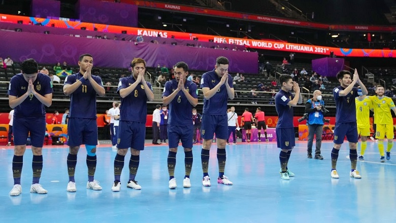 Thái Lan thua 0-7 ở vòng 1/8 futsal World Cup 2021 - Ảnh 1