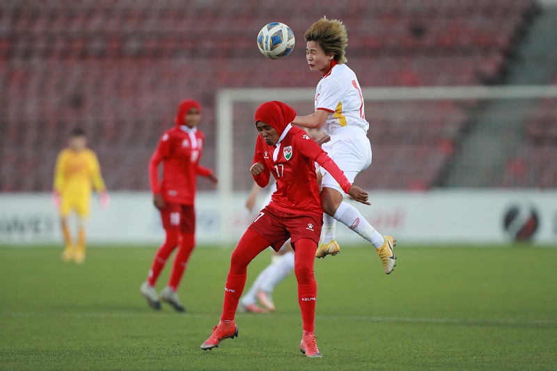 TRỰC TIẾP Nữ Việt Nam vs Maldives 16-0: Hải Yến không thể ngừng ghi bàn - Ảnh 5