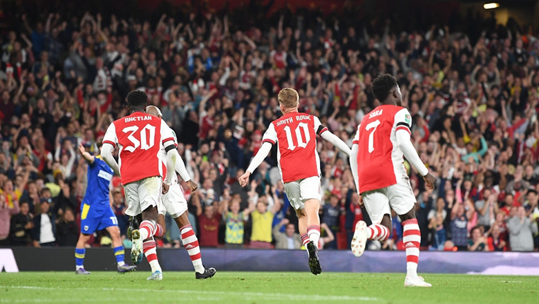 Video highlight Arsenal vs Wimbledon: Smith Rowe tỏa sáng trong chiến thắng 3 sao - Ảnh 1