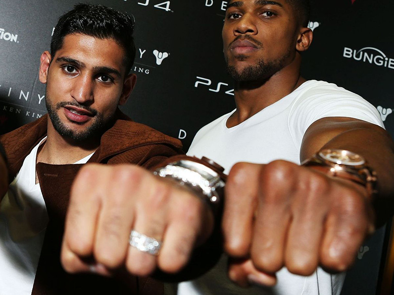 Anthony Joshua và bê bối cua vợ Amir Khan - Ảnh 1