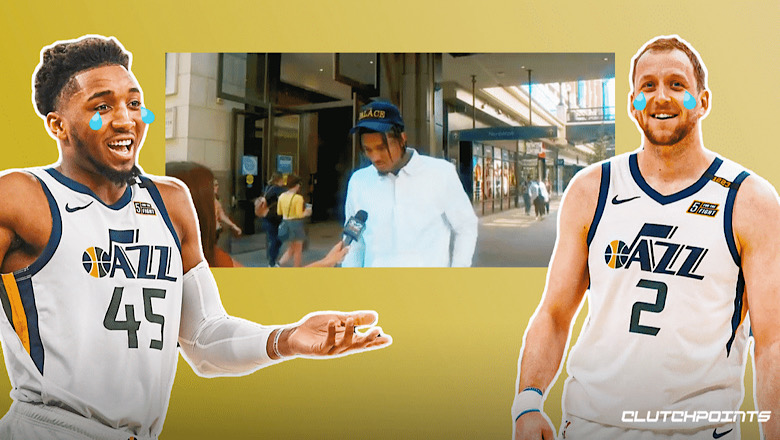 Jordan Clarkson khiến nữ phóng viên bị 'chọc quê' - Ảnh 1