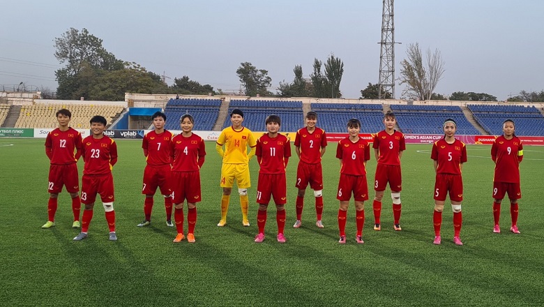 TRỰC TIẾP ĐT nữ Việt Nam 1-0 Tajikistan: Hải Yến lại lập công! - Ảnh 14