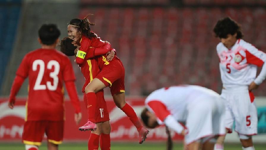 TRỰC TIẾP ĐT nữ Việt Nam 4-0 Tajikistan: Bích Thùy lập cú đúp - Ảnh 16