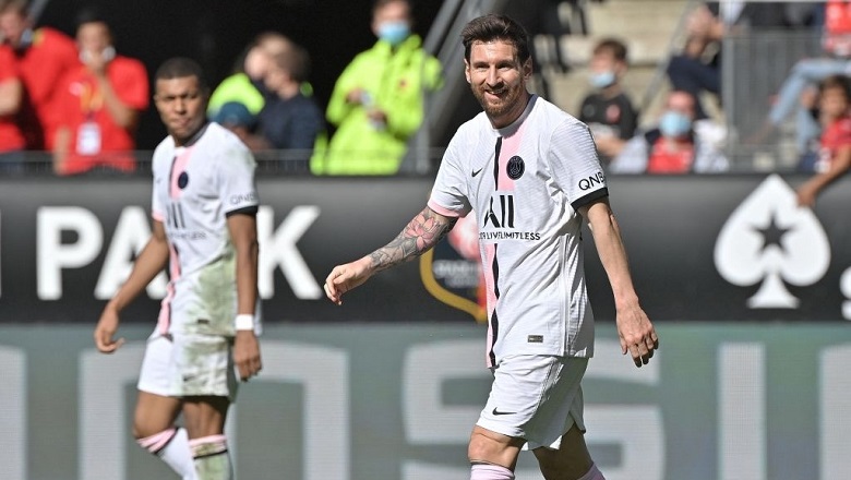 Messi, Neymar, Mbappe không sút trúng đích lần nào ở trận PSG thua Rennes - Ảnh 1