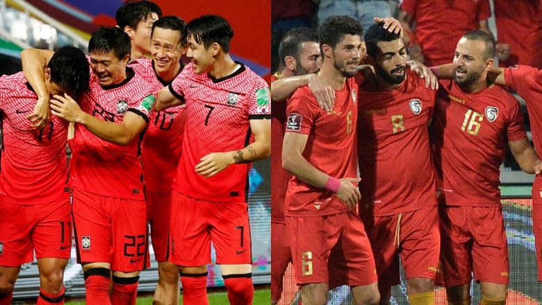 Thành tích, lịch sử đối đầu Hàn Quốc vs Syria, 18h00 ngày 7/10 - Ảnh 1
