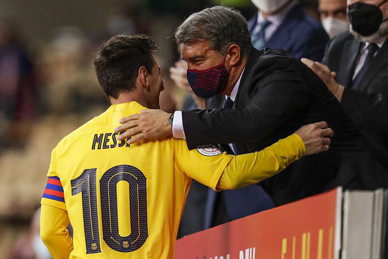 Chủ tịch Laporta: 'Tôi đã hy vọng Messi sẽ thi đấu không lương cho Barca' - Ảnh 1