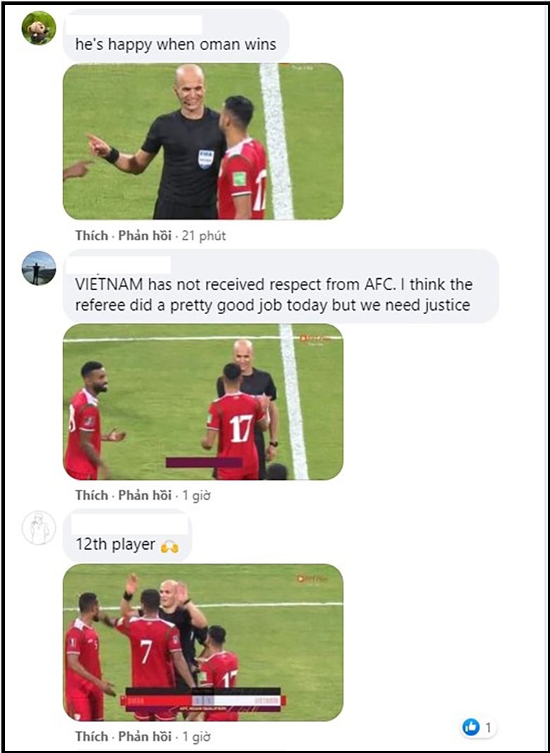 CĐV Việt Nam 'tấn công' fanpage của AFC sau trận thua Oman - Ảnh 13