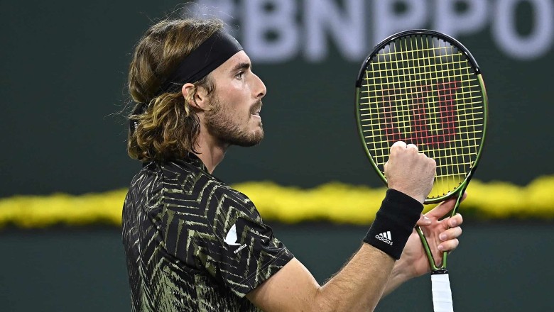 Zverev và Tsitsipas giành vé vào tứ kết Indian Wells Masters 2021 - Ảnh 1