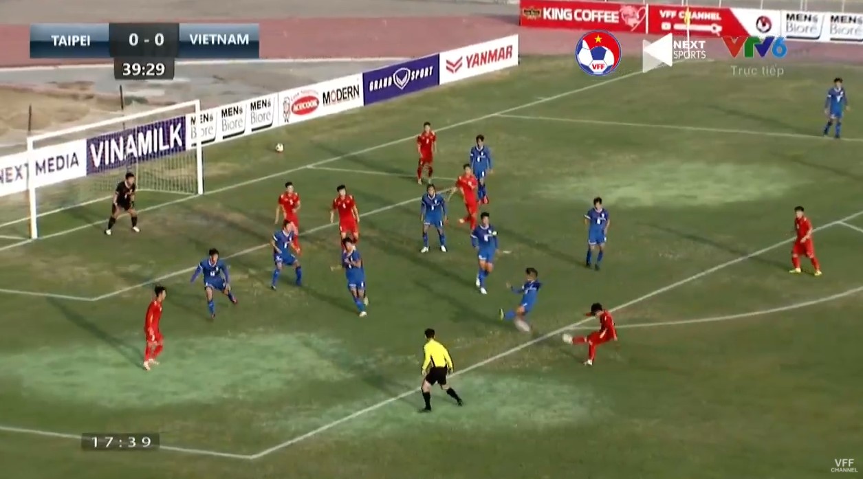 TRỰC TIẾP U23 Việt Nam 0-0 U23 Đài Loan: Nỗ lực ép sân - Ảnh 11
