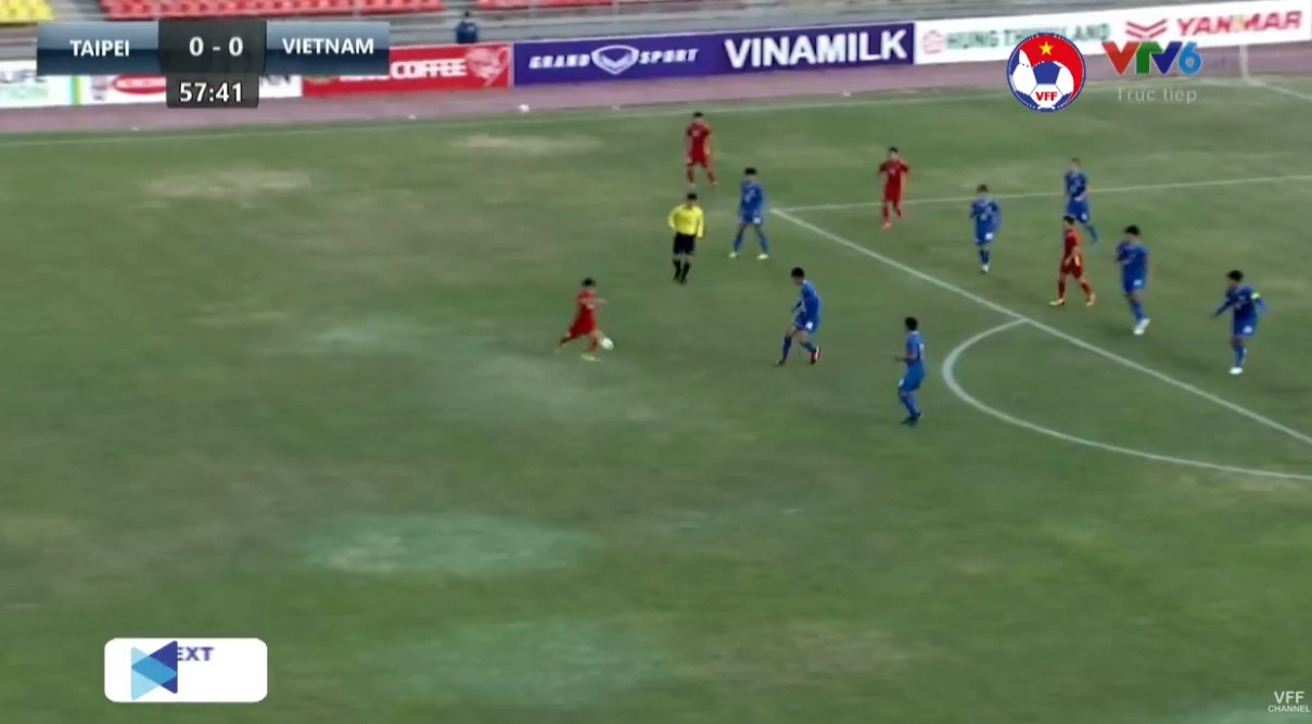 TRỰC TIẾP U23 Việt Nam 0-0 U23 Đài Loan (H2): Hai Long vào sân - Ảnh 13