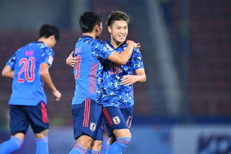 U23 Nhật Bản đè bẹp Hồng Kông 4-0, chính thức giành vé đến VCK U23 châu Á 2022 - Ảnh 3