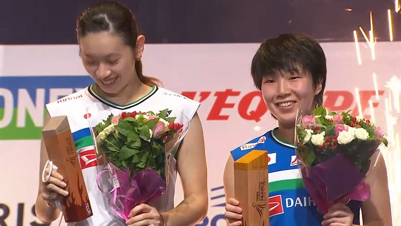 Yamaguchi thắng dễ Takahashi, lên ngôi vô địch Pháp Mở rộng - Ảnh 1