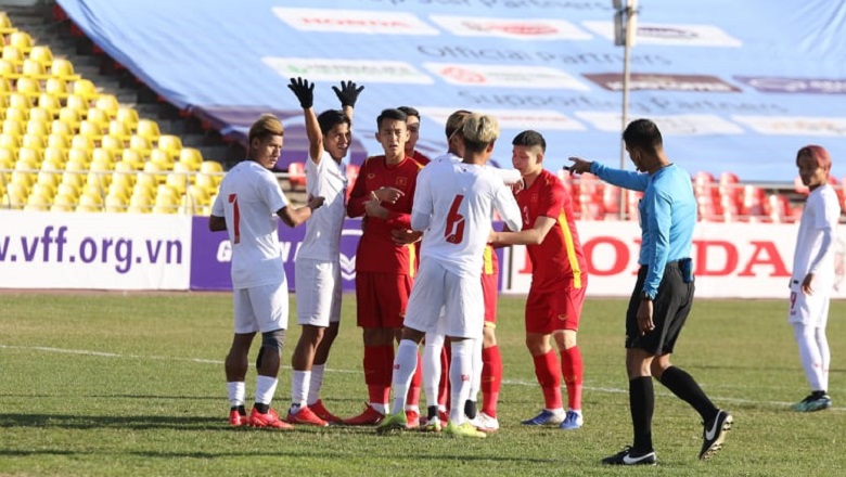 TRỰC TIẾP U23 Việt Nam 0-0 U23 Myanmar: Thế trận nhạt nhòa - Ảnh 7