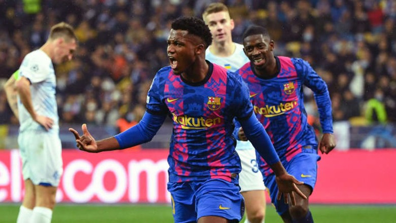Fati ghi bàn duy nhất, Barca thắng trận đầu tiên sau khi sa thải Koeman - Ảnh 1