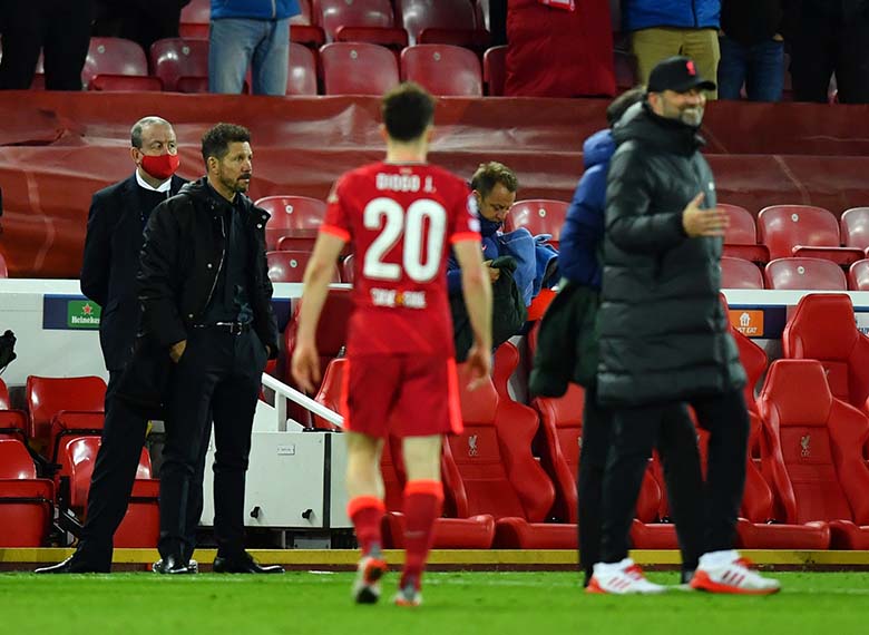 Atletico thua trận thứ 2 trước Liverpool, Simeone lại từ chối bắt tay Klopp - Ảnh 2